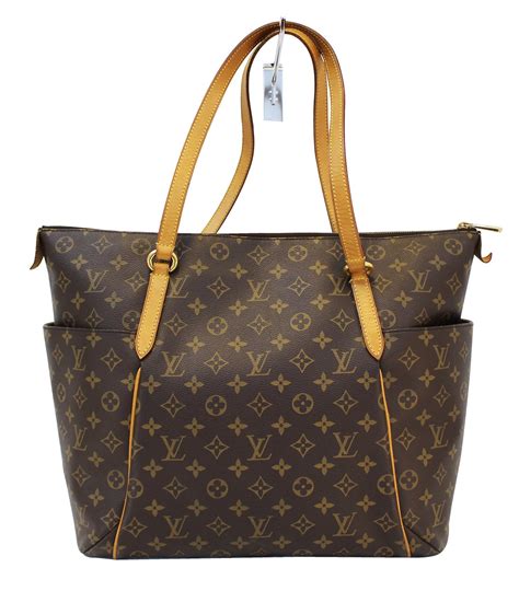 leather louis vuitton tote bag|louis vuitton monogram tote.